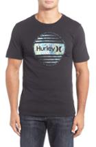 Men's Hurley Global Graphic Dri-fit T-shirt, Size - Black