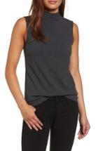 Women's Nic+zoe The Perfect Mock Neck Top - Grey