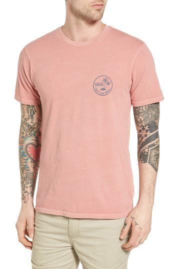 Men's Vans Mini Palm Graphic T-shirt - Pink