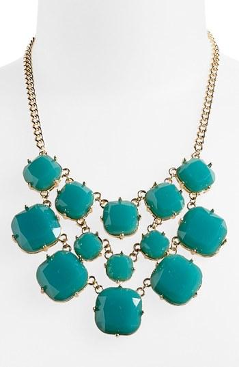 Stephan & Co. Statement Necklace (online Only) Turquoise