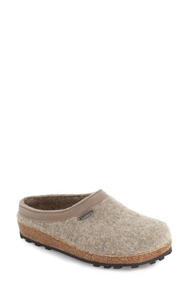 Women's Giesswein Acadia Water Repellent Slipper Eu - Beige