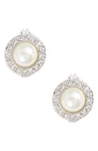 Women's Givenchy Imitation Pearl Clip-on Earrings