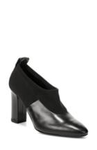 Women's Via Spiga Bayne Block Heel Bootie .5 M - Black