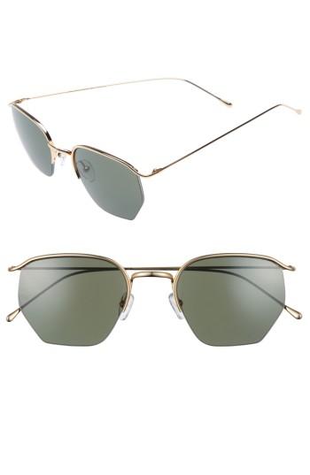 Men's Smoke X Mirrors Geo 1 50mm Aviator Sunglasses -