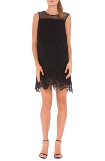 Women's Olian Beatrice Illusion Yoke Lace Maternity Dress