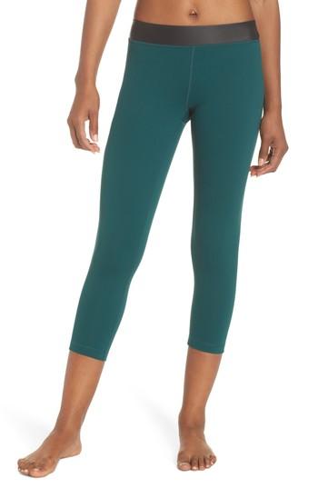 Women's Zella Neo Banded Crop Leggings - Green