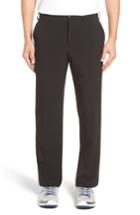 Men's Cutter & Buck 'bainbridge' Drytec Flat Front Pants X 30 - Black