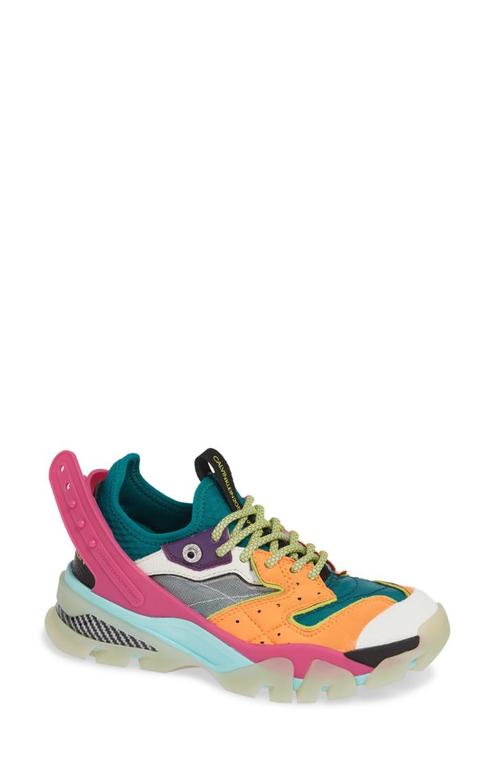 Women's Calvin Klein 205w39nyc Carla Sneaker Us / 36eu - Orange