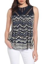 Women's Lucky Brand Batik Print Top