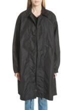 Women's Sofie D'hoore Raincoat With Inside Suspenders - Black