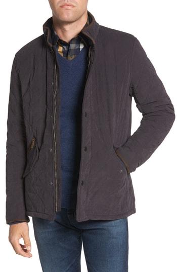 Men's Barbour Bowden Quilted Jacket - Blue