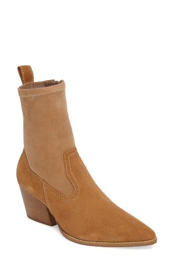 Women's Matisse Flash Stretch Shaft Bootie M - Beige
