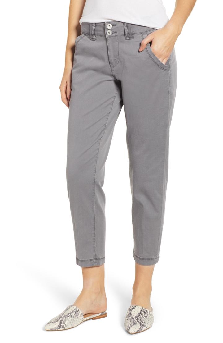 Women's Jag Jeans Flora Crop Pants - Grey