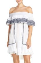Women's Muche Et Muchette Gavin Ruffle Cover-up Dress, Size - White