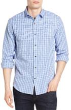 Men's James Campbell Rae Textured Check Sport Shirt