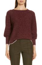 Women's Nordstrom Signature Tweed Knit Sweater - Red