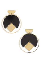 Women's Isabel Marant Seriously Square In Circle Earrings