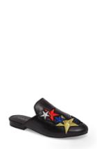 Women's Kenneth Cole New York Wallice Applique Mule .5 M - Black