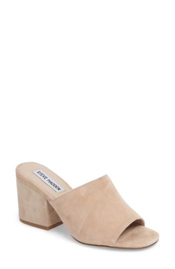 Women's Steve Madden Dalis Slide Sandal M - Beige
