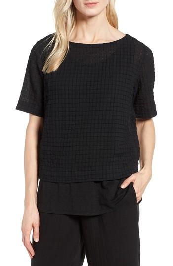 Women's Eileen Fisher Stretch Organic Cotton Top