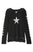 Women's Hard Tail Star Print Hoodie