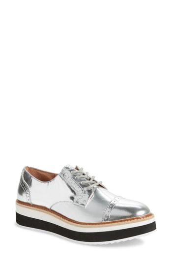 Women's Halogen X Atlantic-pacific The Flatform Derby M - Metallic