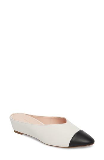 Women's Avec Les Filles Belise Cap-toe Mule .5 M - White