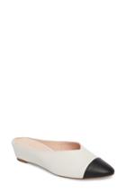 Women's Avec Les Filles Belise Cap-toe Mule .5 M - White