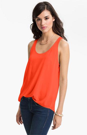 Bp. Vintage Wanderlust Tank (juniors) Red- Grenadine