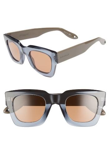 Women's Givenchy 48mm Square Sunglasses - Blue