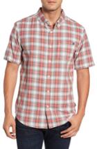 Men's Jack O'neill Voyager Plaid Sport Shirt - Red