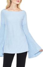 Women's Vince Camuto Bell Sleeve Ribbed Sweater - Blue