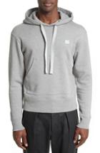 Men's Acne Studios Ferris Face Hoodie Sweatshirt - Grey