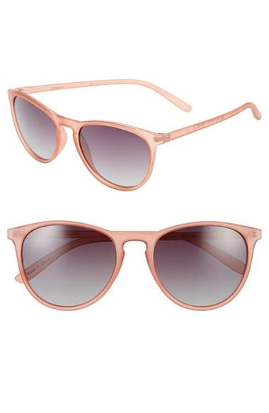 Women's Polaroid Eyewear 54mm Polarized Sunglasses - Peach/ Grey Gradient/ Polar
