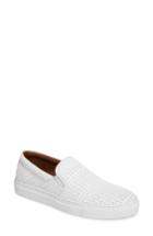 Women's Aquatalia Ashlynn Embossed Slip-on Sneaker .5 M - White