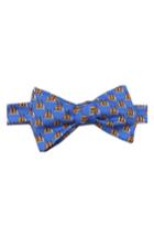 Men's Lazyjack Three Sheets To The Wind Silk Bow Tie, Size - Blue