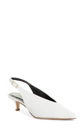 Women's Tibi Lia Slingback Pump Us / 36eu - White