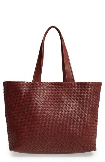 Robert Zur Rina Leather Tote - Brown