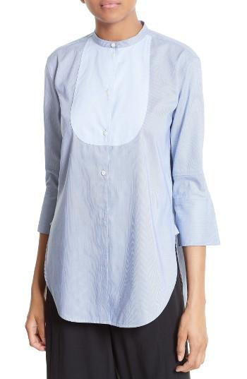 Women's Helmut Lang Ottoman Tuxedo Shirt