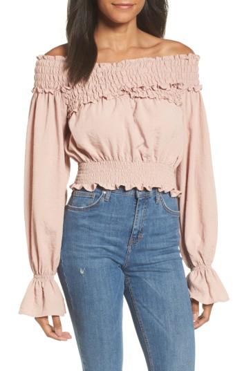 Women's Tularosa Delany Off The Shoulder Crop Top