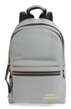 Marc Jacobs Medium Trek Leather Backpack - Grey