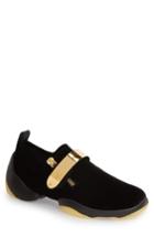Men's Giuseppe Zanotti Gold Bar Sneaker Us / 40eu - Black