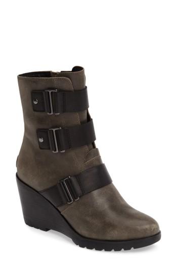 Women's Sorel After Hours Waterproof Bootie M - Grey