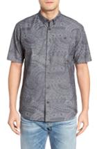 Men's Jack O'neill Alika Print Sport Shirt, Size - Black