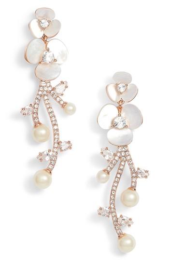 Women's Kate Spade New York Disco Pansy Statement Earrings