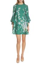 Women's Ted Baker London Shicago Graceful Waterfall Sleeve Dress - Green