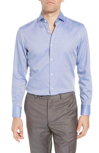 Men's Boss Sharp Fit Dress Shirt .5r - Blue