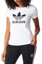 Women's Adidas Originals Trefoil Jersey Tee - White