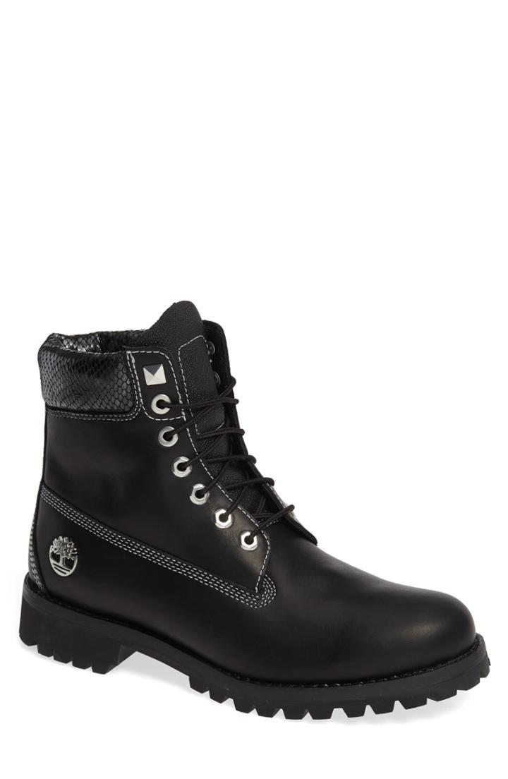 Men's Timberland Social Scene Waterproof Boot .5 M - Black