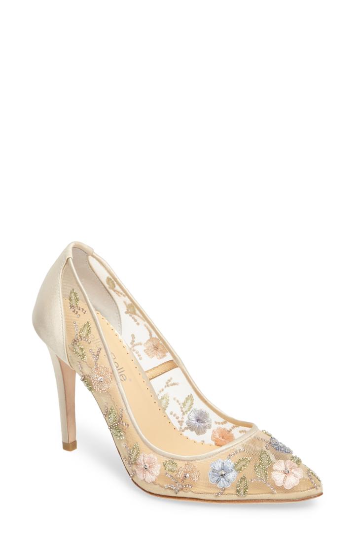 Women's Bella Belle Chloe Floral Embellished Pump